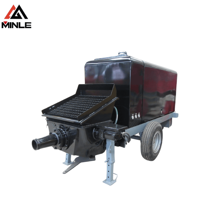 Towable Concrete Trailer Pump